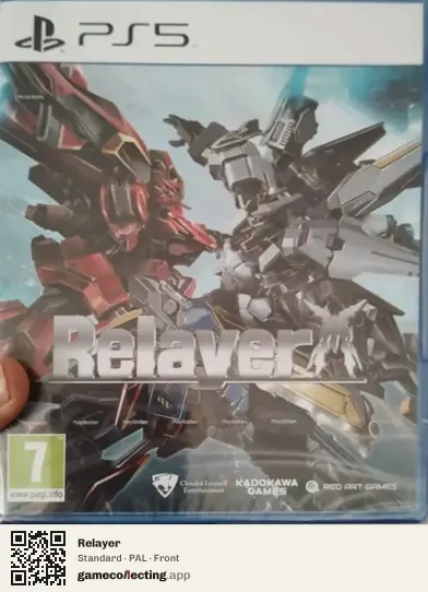 Relayer PlayStation 5, PAL box front