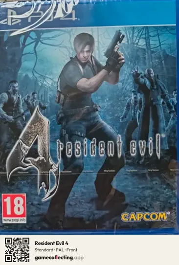 Resident Evil 4 PlayStation 4, PAL box front