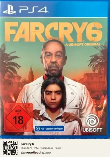 Far Cry 6 PlayStation 4, Germany box front