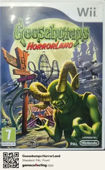 Goosebumps HorrorLand Nintendo Wii, PAL box front