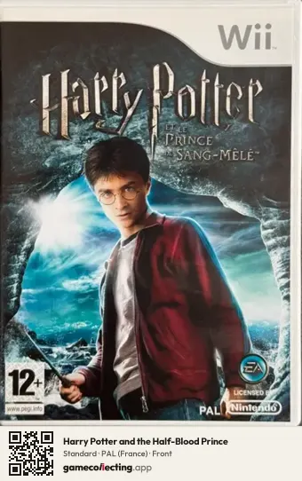 Harry Potter and the Half-Blood Prince Nintendo Wii, France box front