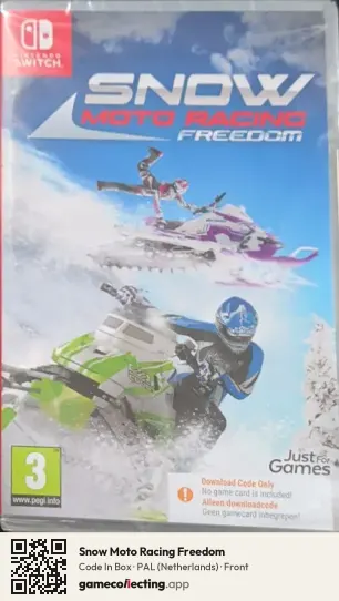 Snow Moto Racing Freedom Nintendo Switch, Netherlands box front