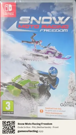 Snow Moto Racing Freedom Nintendo Switch, Netherlands box front