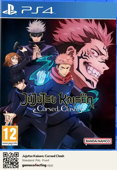Jujutsu Kaisen: Cursed Clash PlayStation 4, PAL box front