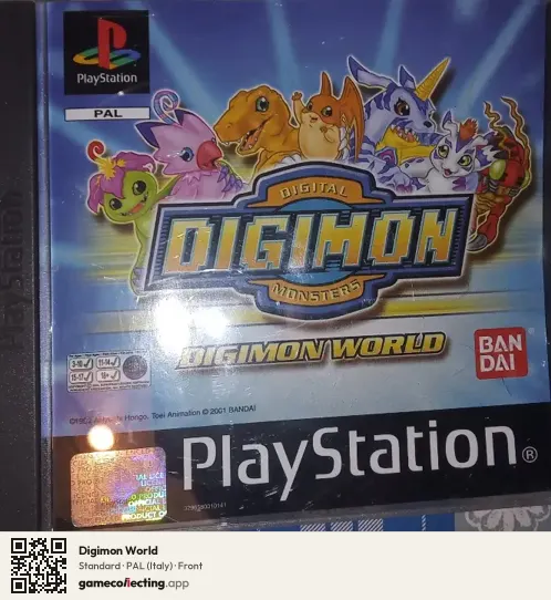 Digimon World PlayStation, Italy box front