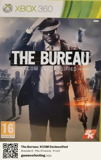 The Bureau: XCOM Declassified Xbox 360, France box front