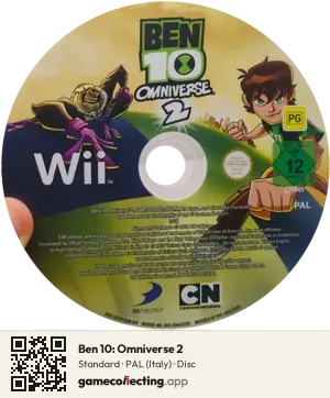 Ben 10: Omniverse 2 Nintendo Wii, PAL disc