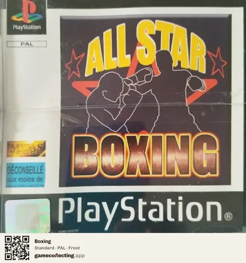 Boxing PlayStation, PAL box front