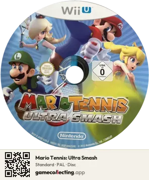 Mario Tennis: Ultra Smash Nintendo Wii U, PAL disc