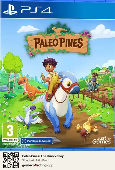 Paleo Pines: The Dino Valley PlayStation 4, PAL box front