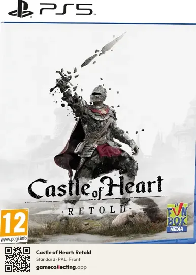 Castle of Heart: Retold PlayStation 5, PAL box front
