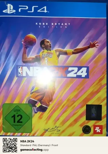NBA 2K24 PlayStation 4, Germany box front