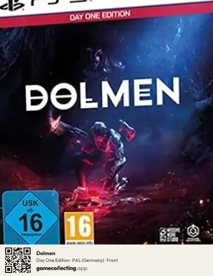 Dolmen PlayStation 5, Germany box front