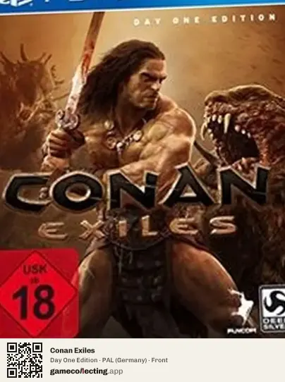Conan Exiles PlayStation 4, Germany box front