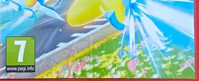 Kirby Air Riders, the PEGI square on its front
