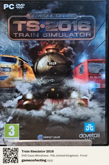 Train Simulator 2016 Computer, United Kingdom box front