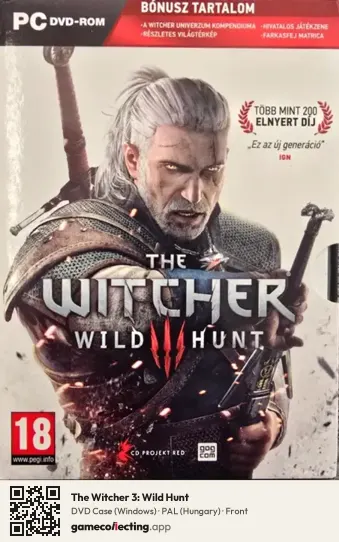 The Witcher 3: Wild Hunt Computer, Hungary box front