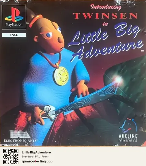 Little Big Adventure PlayStation, PAL box front