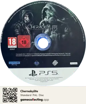 Chernobylite PlayStation 5, PAL disc
