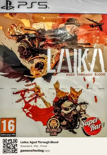 Laika: Aged Through Blood PlayStation 5, PAL box front