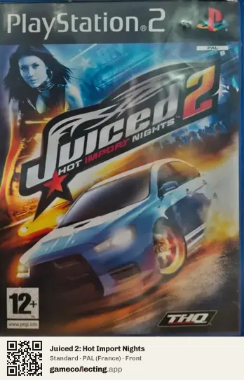 Juiced 2: Hot Import Nights PlayStation 2, France box front