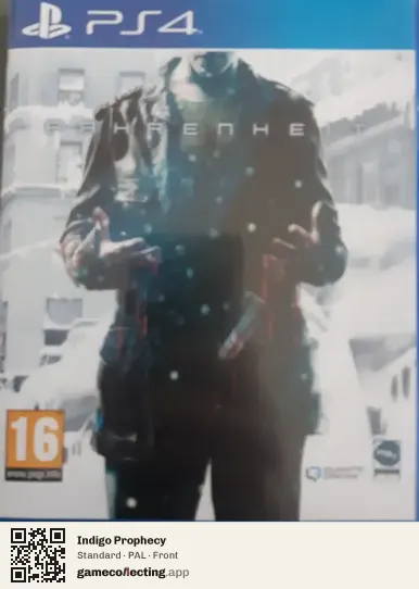 Indigo Prophecy PlayStation 4, PAL box front