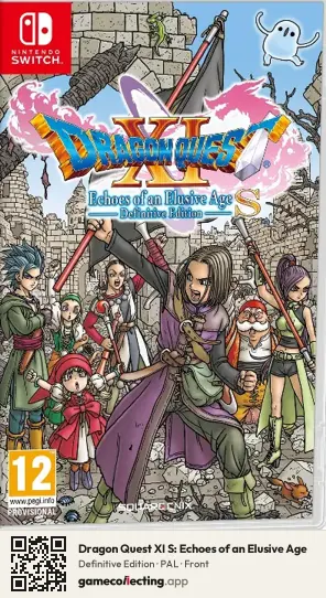 Dragon Quest XI S: Echoes of an Elusive Age Nintendo Switch, PAL box front