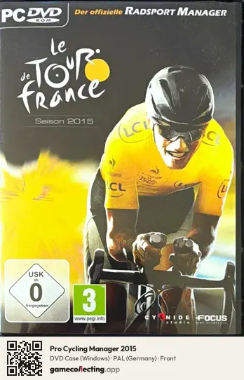 Pro Cycling Manager 2015 Computer, Germany box front