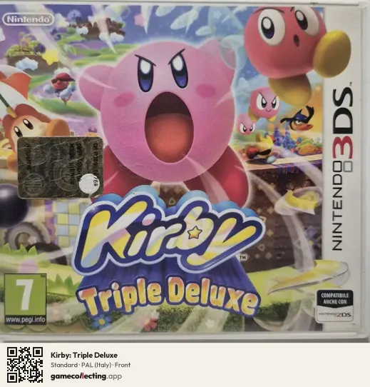 Kirby: Triple Deluxe Nintendo 3DS, Italy box front