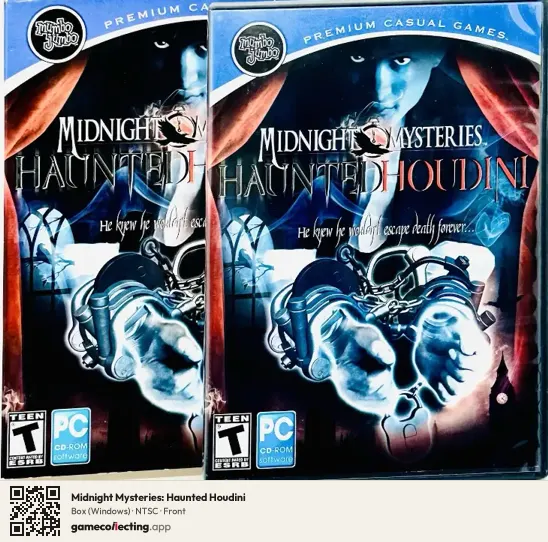 Midnight Mysteries: Haunted Houdini Computer, NTSC box front