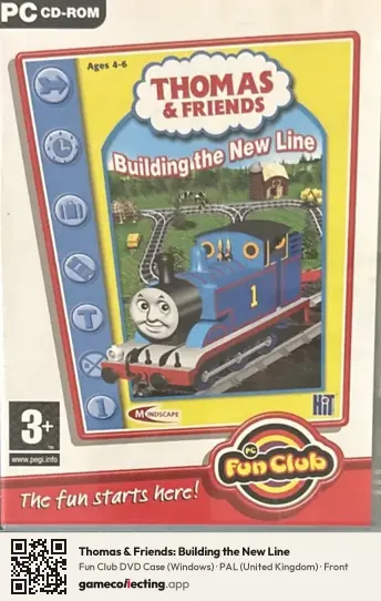 Thomas & Friends: Building the New Line Computer, United Kingdom box front