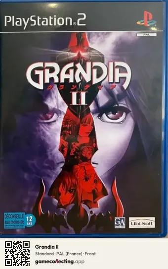 Grandia II PlayStation 2, France box front