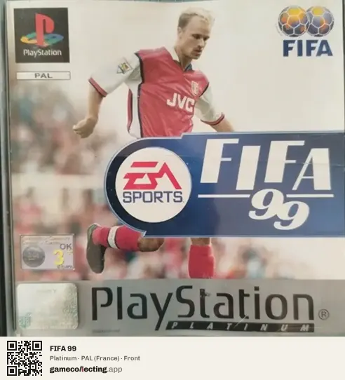 FIFA 99 PlayStation, France box front