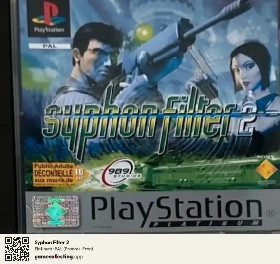 Syphon Filter 2 PlayStation, France box front