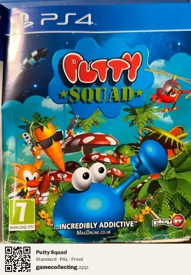 Putty Squad PlayStation 4, PAL box front