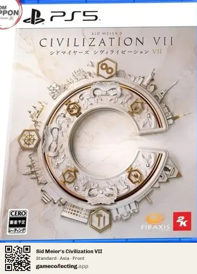 Sid Meier's Civilization VII PlayStation 5, Asia box front