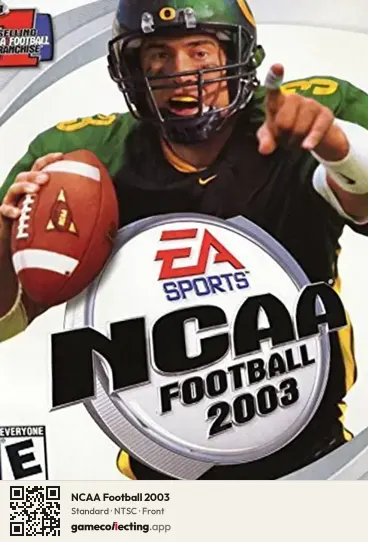 NCAA Football 2003 Xbox, NTSC box front