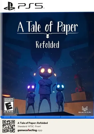 A Tale of Paper: Refolded PlayStation 5, NTSC box front