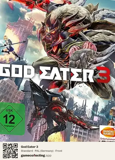 God Eater 3 PlayStation 4, Germany box front