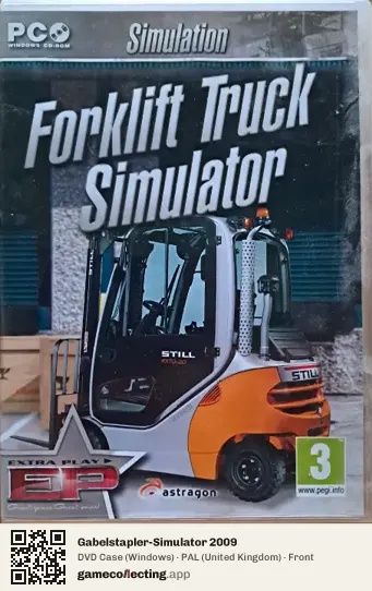Gabelstapler-Simulator 2009 Computer, United Kingdom box front