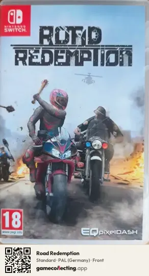 Road Redemption Nintendo Switch, Germany box front