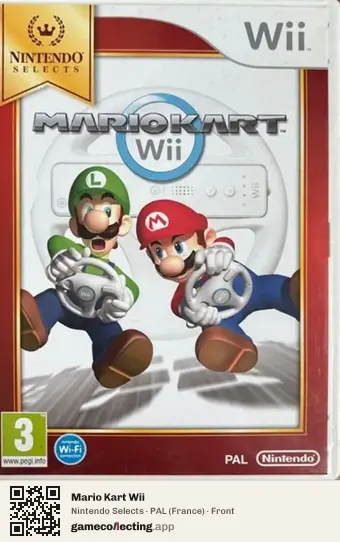 Mario Kart Wii Nintendo Wii, France box front