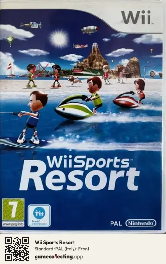 Wii Sports Resort Nintendo Wii, Italy box front
