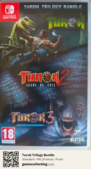 Turok Trilogy Bundle Nintendo Switch, France box front