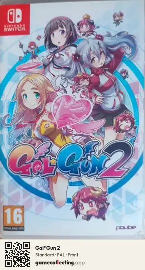 Gal*Gun 2 Nintendo Switch, PAL box front