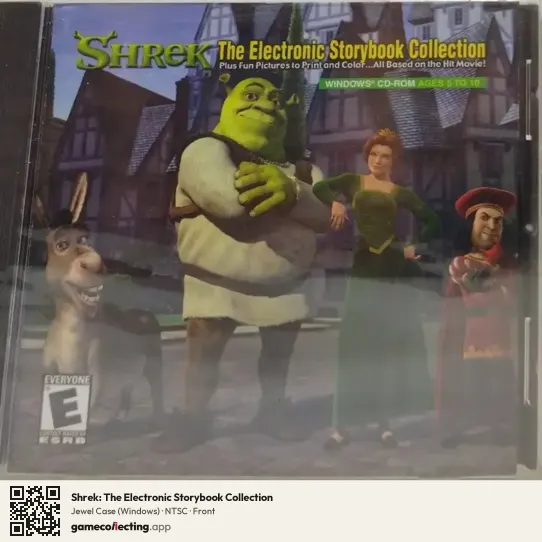 Shrek: The Electronic Storybook Collection Computer, NTSC box front