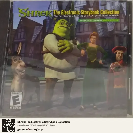 Shrek: The Electronic Storybook Collection Computer, NTSC box front