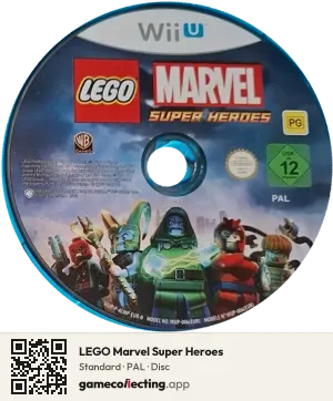 LEGO Marvel Super Heroes Nintendo Wii U, PAL disc