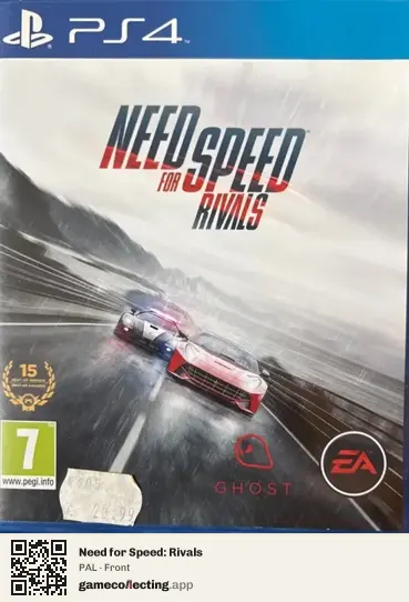 Need for Speed: Rivals PlayStation 4, PAL box front