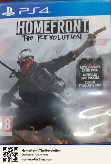 Homefront: The Revolution PlayStation 4, PAL box front